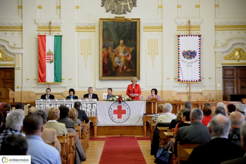 Véradók köszöntése 