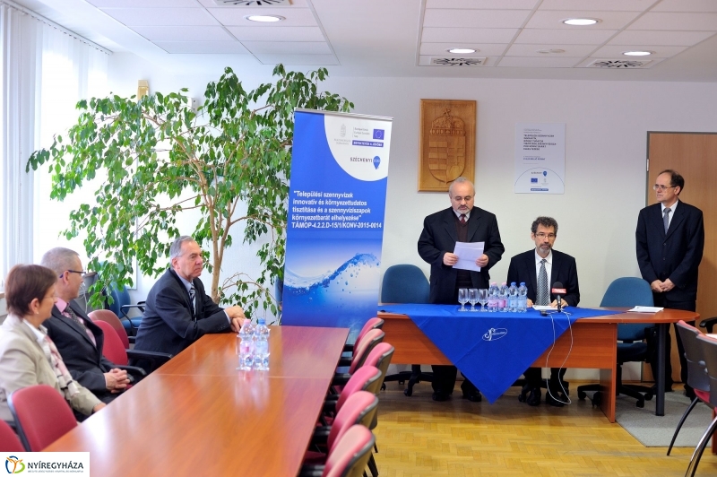 Települési Szennyvízek Innovatív Tisztítása projektzáró