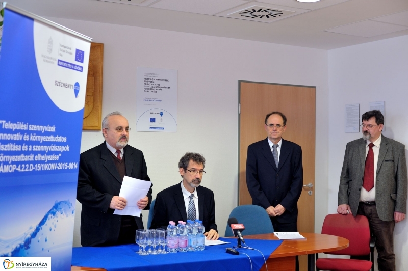 Települési Szennyvízek Innovatív Tisztítása projektzáró