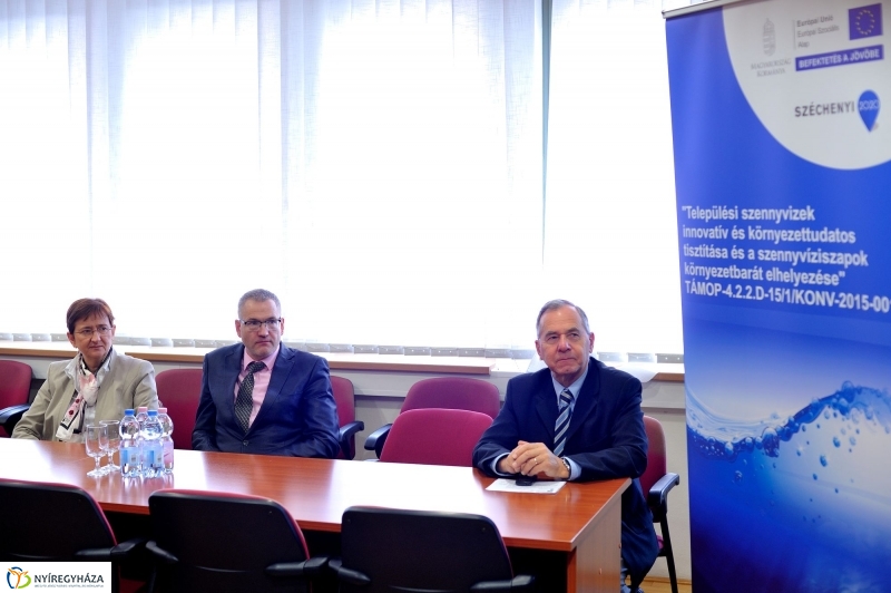 Települési Szennyvízek Innovatív Tisztítása projektzáró
