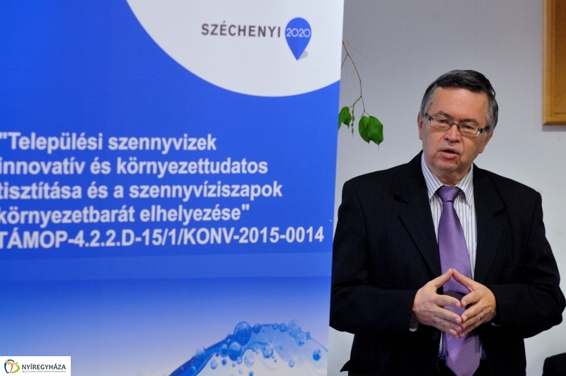 Települési Szennyvízek Innovatív Tisztítása projektzáró