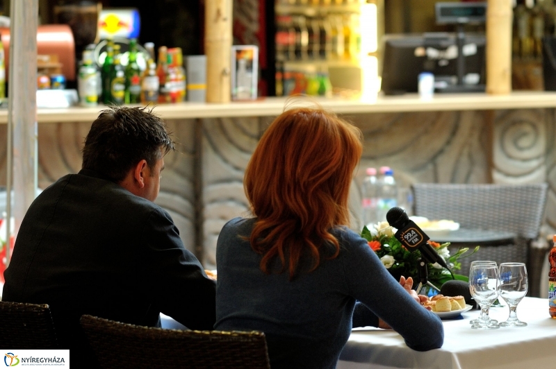 A tízéves Aquarius Élményfürdő sajtótájékoztatója