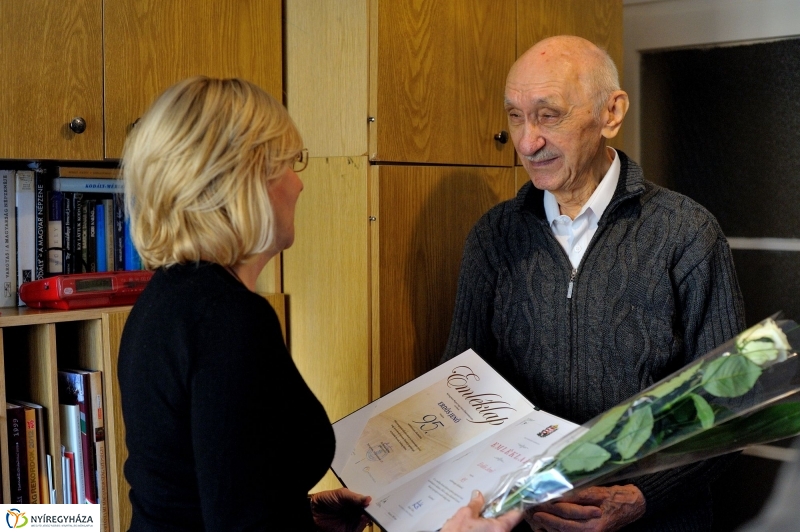 Szépkorú köszöntése - Erdős Jenő