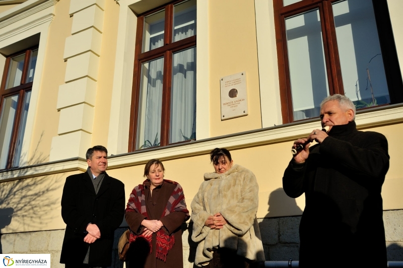 Berecz András emléktábla avatás