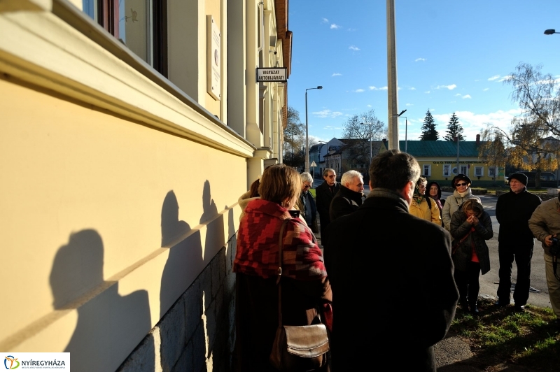 Berecz András emléktábla avatás