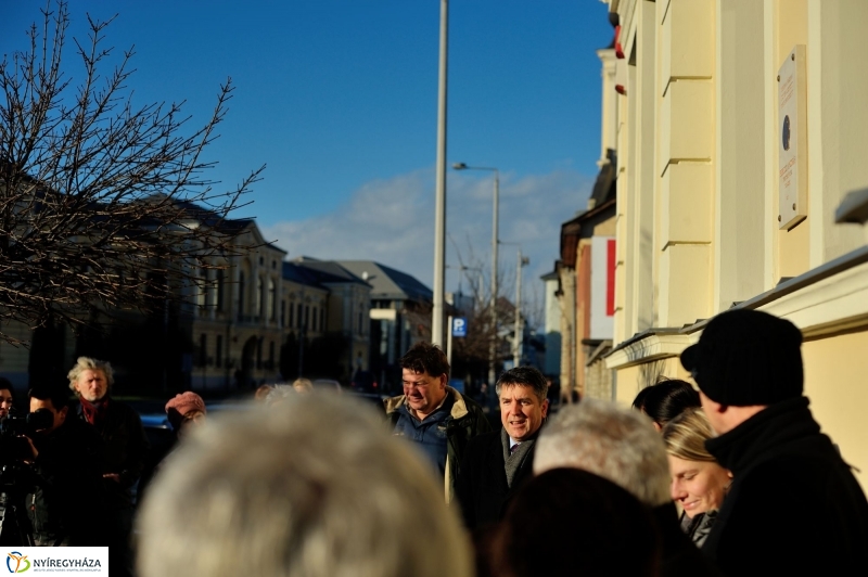 Berecz András emléktábla avatás