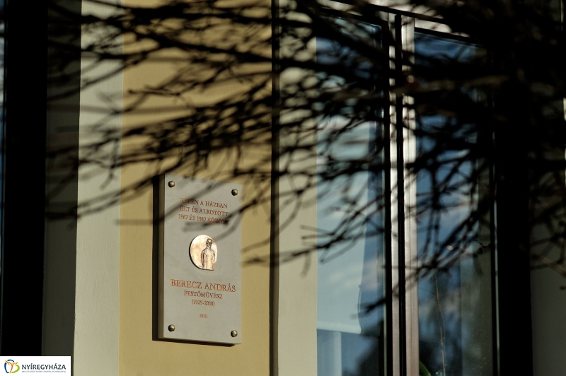 Berecz András emléktábla avatás