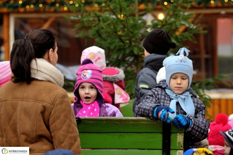 Nyíregyházán a Mikulás