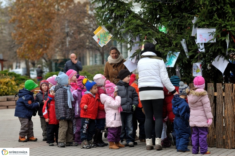 Nyíregyházán a Mikulás