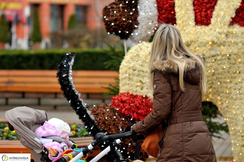Nyíregyházán a Mikulás