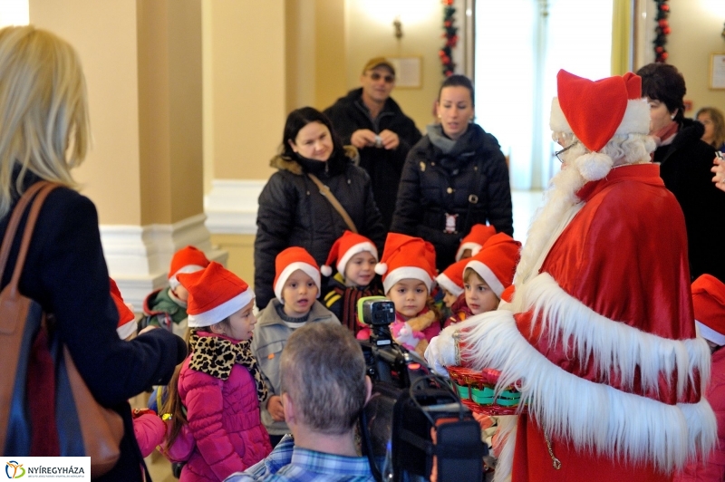 Mikulás a Városházán