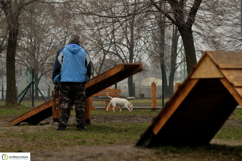 Kutyafuttató az Érkertben