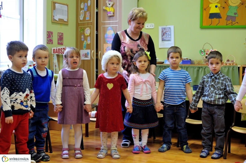 Mikulás a nyíregyházi evangélikus óvodában