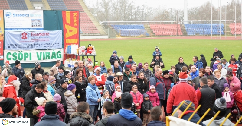 Mikulás futás Nyíregyházán