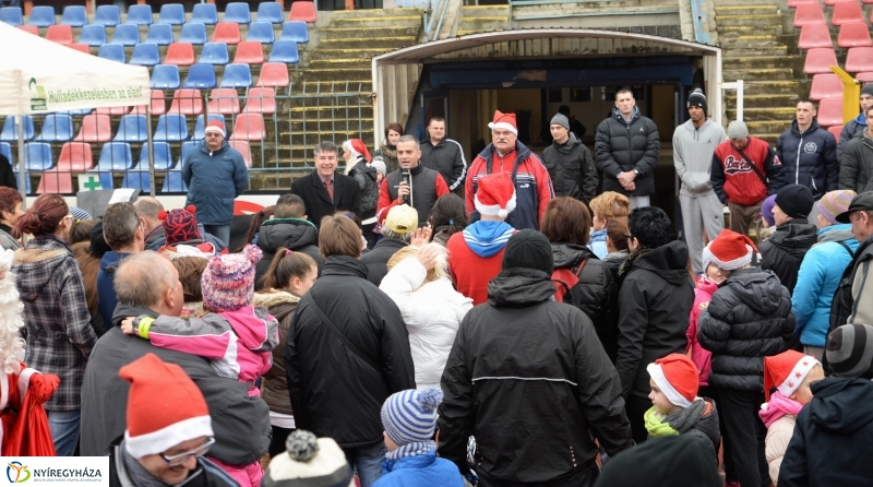 Mikulás futás Nyíregyházán