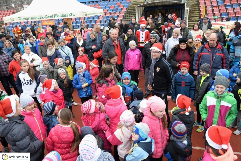 Mikulás futás Nyíregyházán