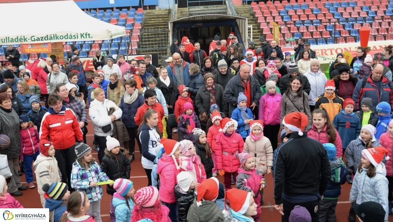 Mikulás futás Nyíregyházán