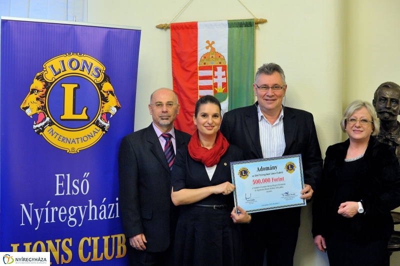 Lions adomány a Jósa András Kórháznak