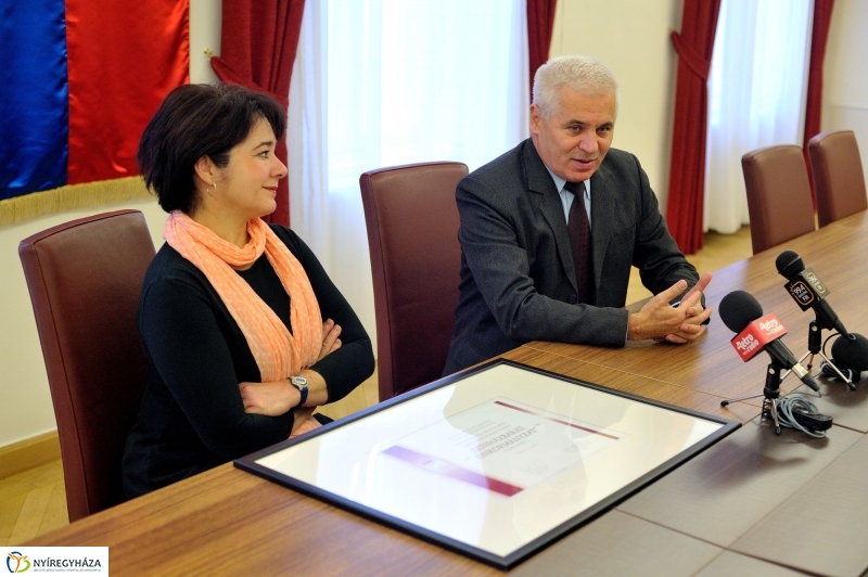 Újabb elismerés Nyíregyházának