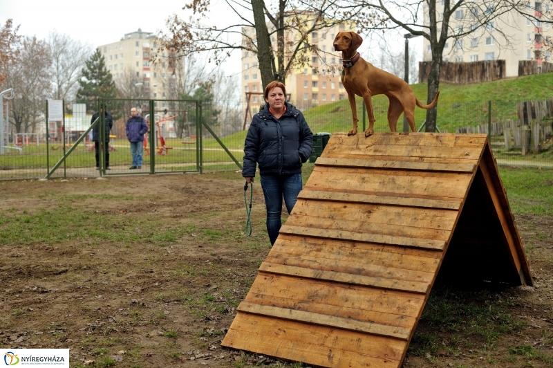 Átadták a kutyafuttatót a Jósavárosban