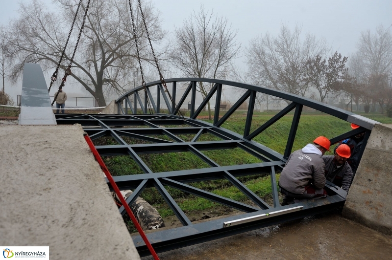 Hídelem beemelése Sóstón