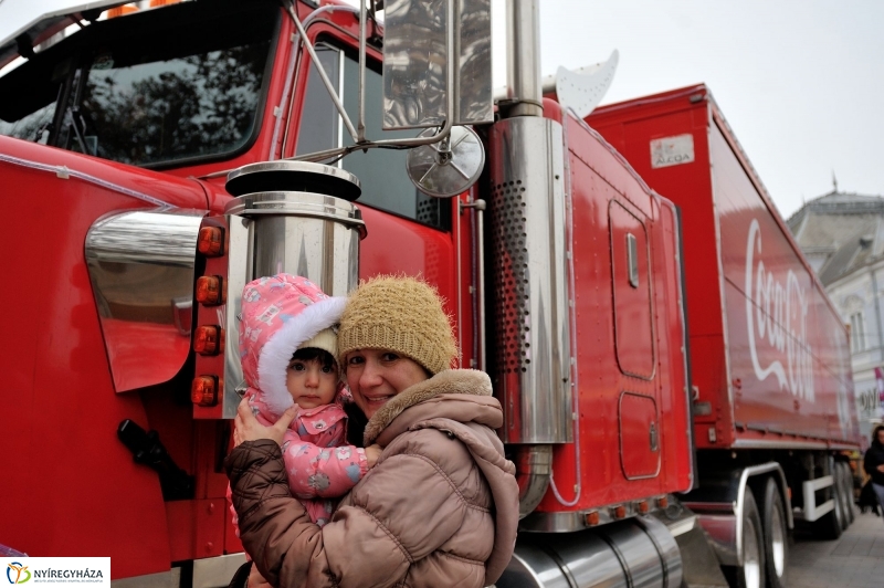 Coca-Cola Karácsonyi Karaván Nyíregyházán