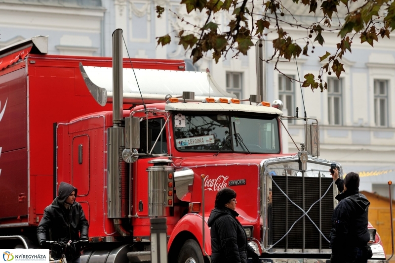 Coca-Cola Karácsonyi Karaván Nyíregyházán
