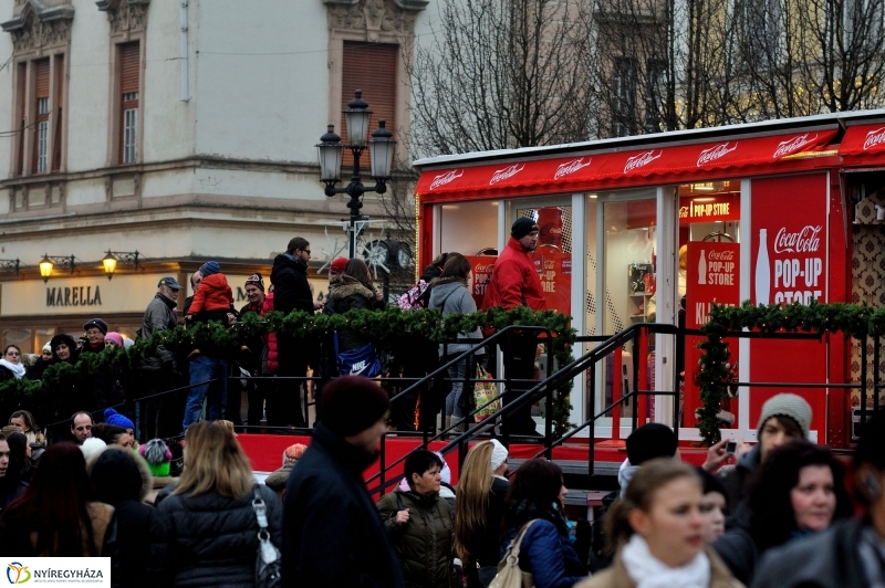 Coca-Cola Karácsonyi Karaván Nyíregyházán