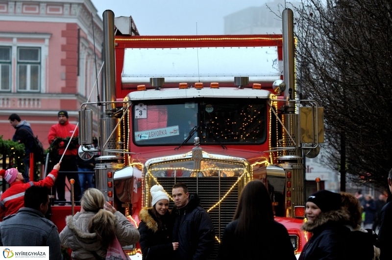 Coca-Cola Karácsonyi Karaván Nyíregyházán