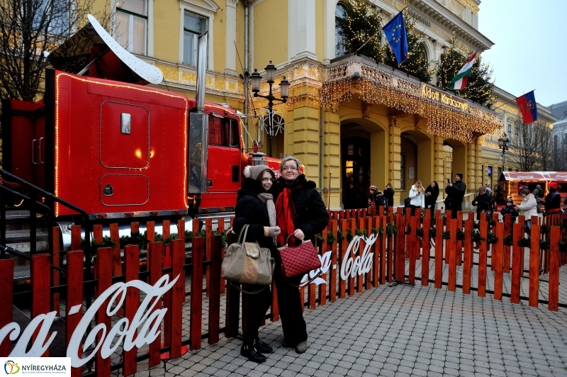 Coca-Cola Karácsonyi Karaván Nyíregyházán