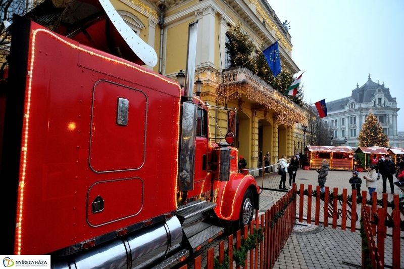 Coca-Cola Karácsonyi Karaván Nyíregyházán