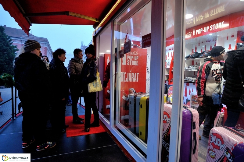 Coca-Cola Karácsonyi Karaván Nyíregyházán