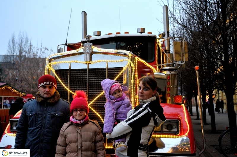 Coca-Cola Karácsonyi Karaván Nyíregyházán