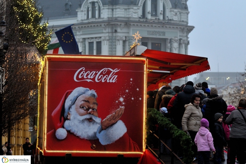 Coca-Cola Karácsonyi Karaván Nyíregyházán