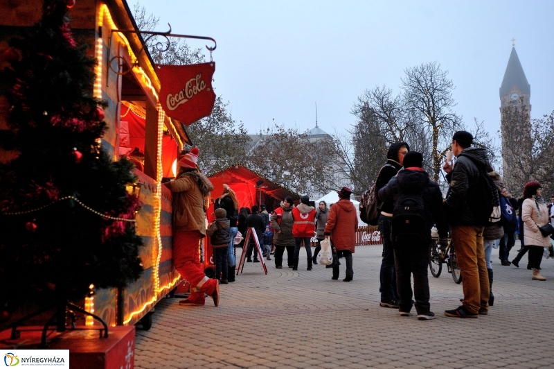 Coca-Cola Karácsonyi Karaván Nyíregyházán