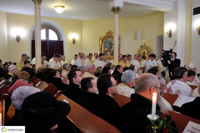 Szocska A. Ábel apostoli kormányzói beiktatása