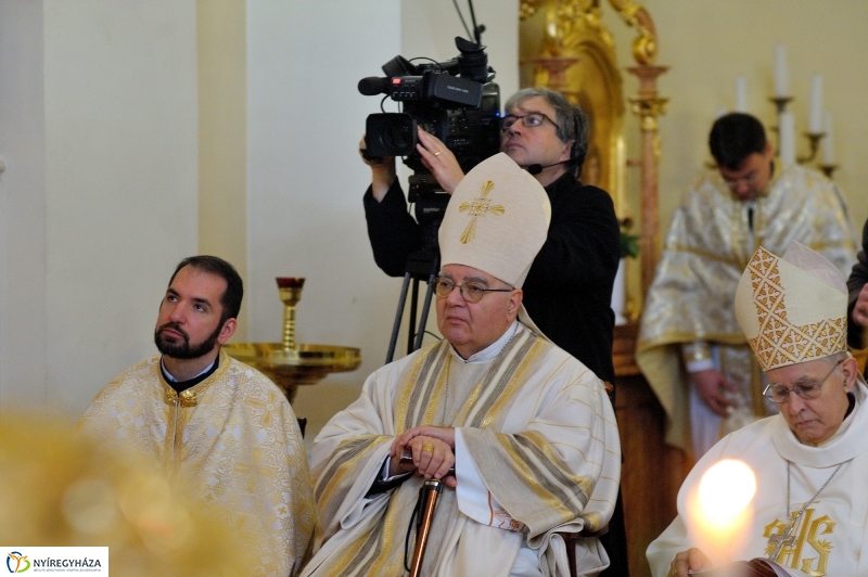 Szocska A. Ábel apostoli kormányzói beiktatása