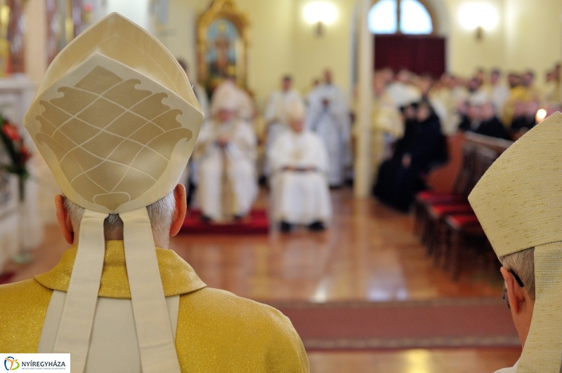 Szocska A. Ábel apostoli kormányzói beiktatása