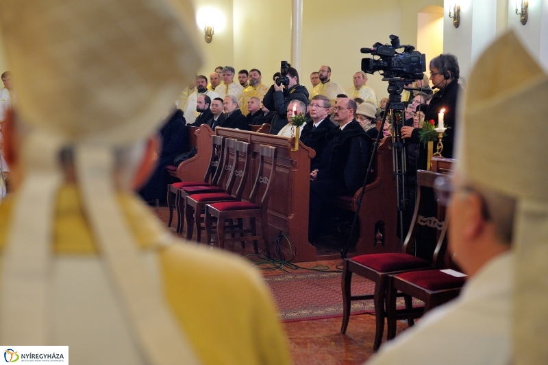 Szocska A. Ábel apostoli kormányzói beiktatása