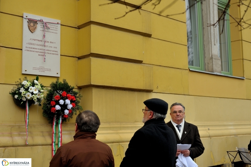 Székely Hadosztály emléktábla avatás