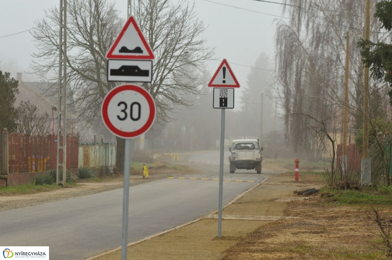 Új útszakasz átadás a Kincs utcán