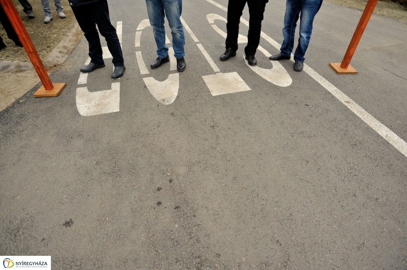 Új útszakasz átadás a Kincs utcán