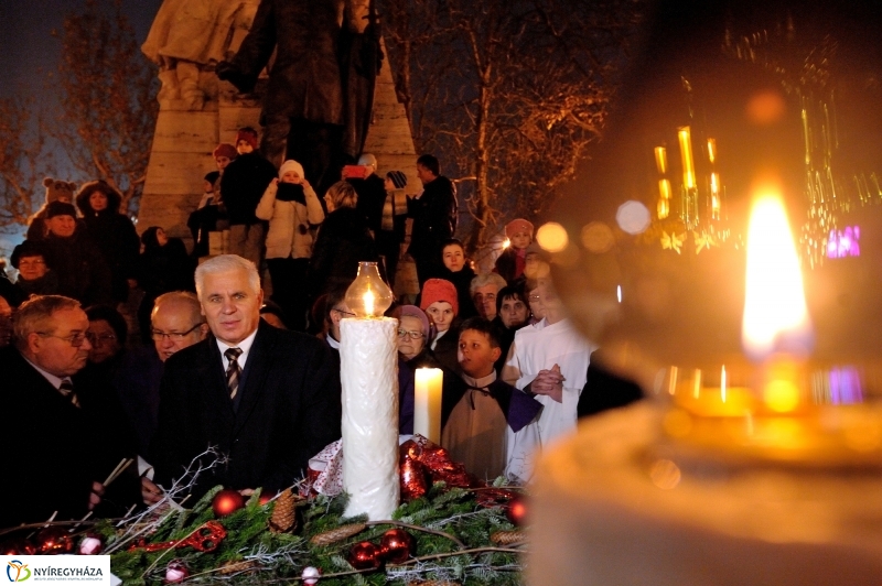 Advent negyedik gyertyája