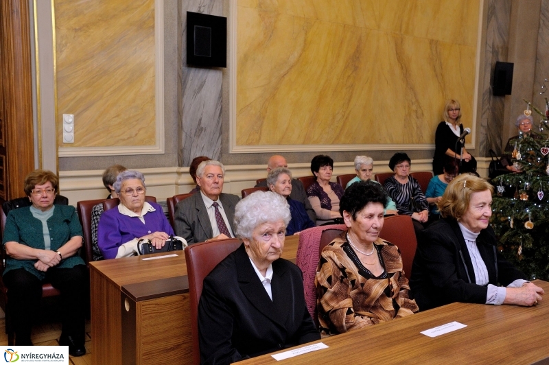 Nyugdíjas Szövetség óévbúcsúztató ünnepsége