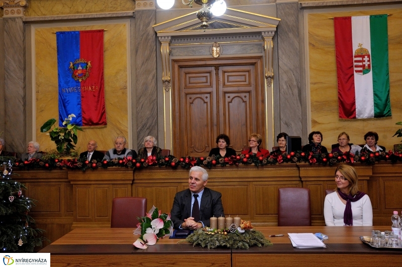 Nyugdíjas Szövetség óévbúcsúztató ünnepsége