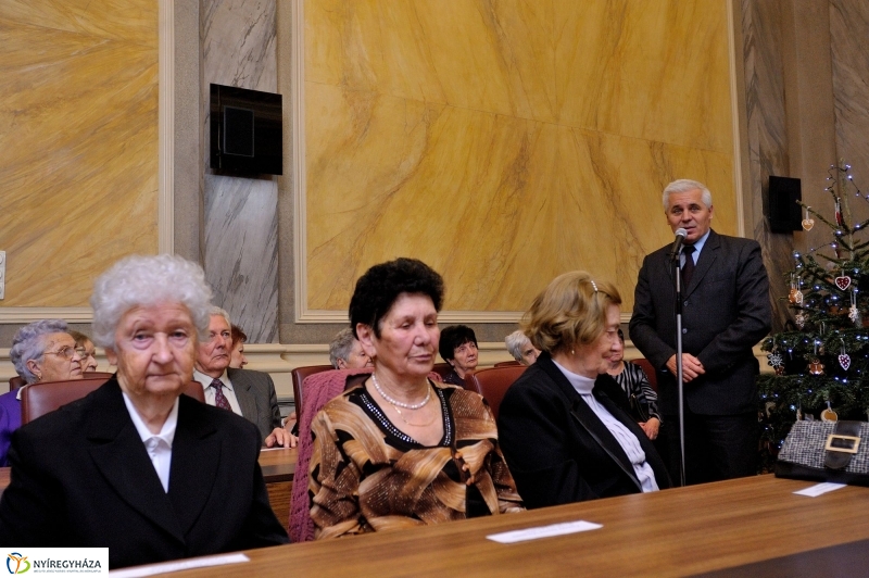 Nyugdíjas Szövetség óévbúcsúztató ünnepsége