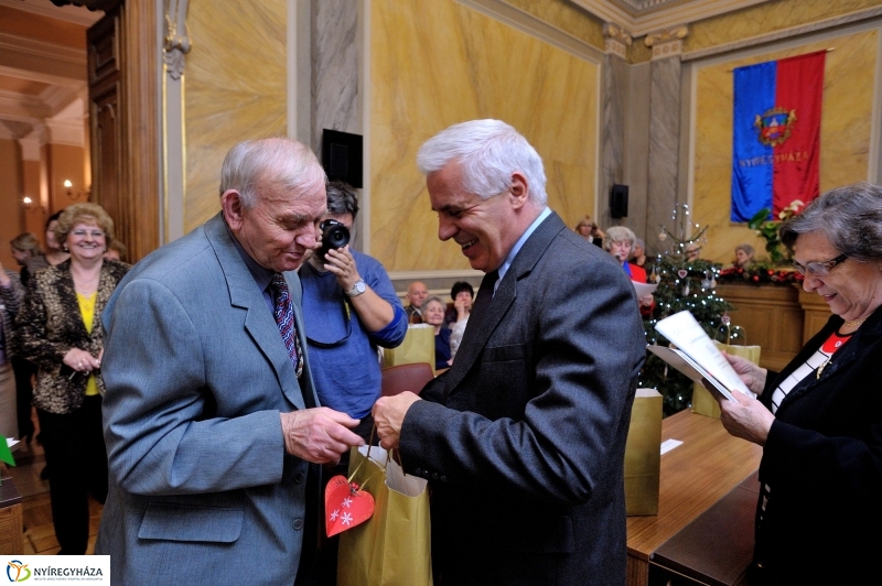 Nyugdíjas Szövetség óévbúcsúztató ünnepsége