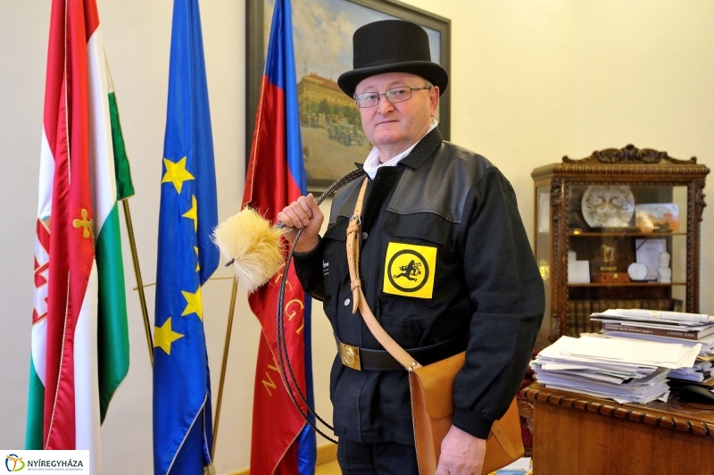 Újévi jókívánság a Városházán