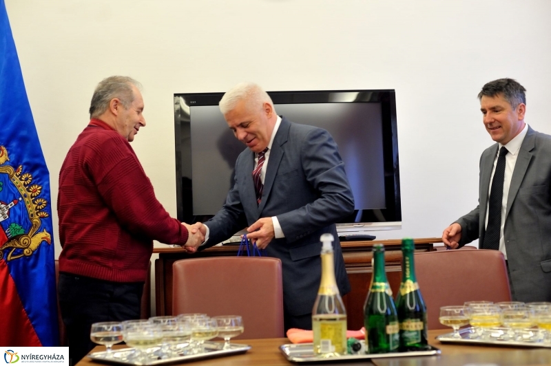 Újévi jókívánság a Városházán