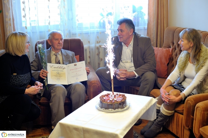 Szépkorú köszöntése Ivanov István Mihály